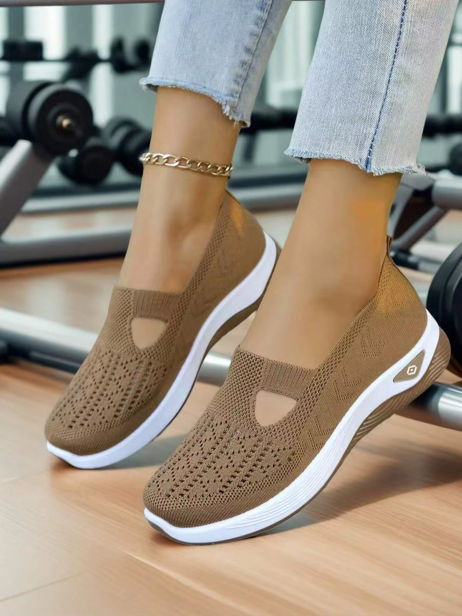 Women's Flat Shoes - Durable, Slip-Resistant, Breathable - Suitable For Summer And Autumn Outdoor Hiking, Traveling, Commuting And Work.